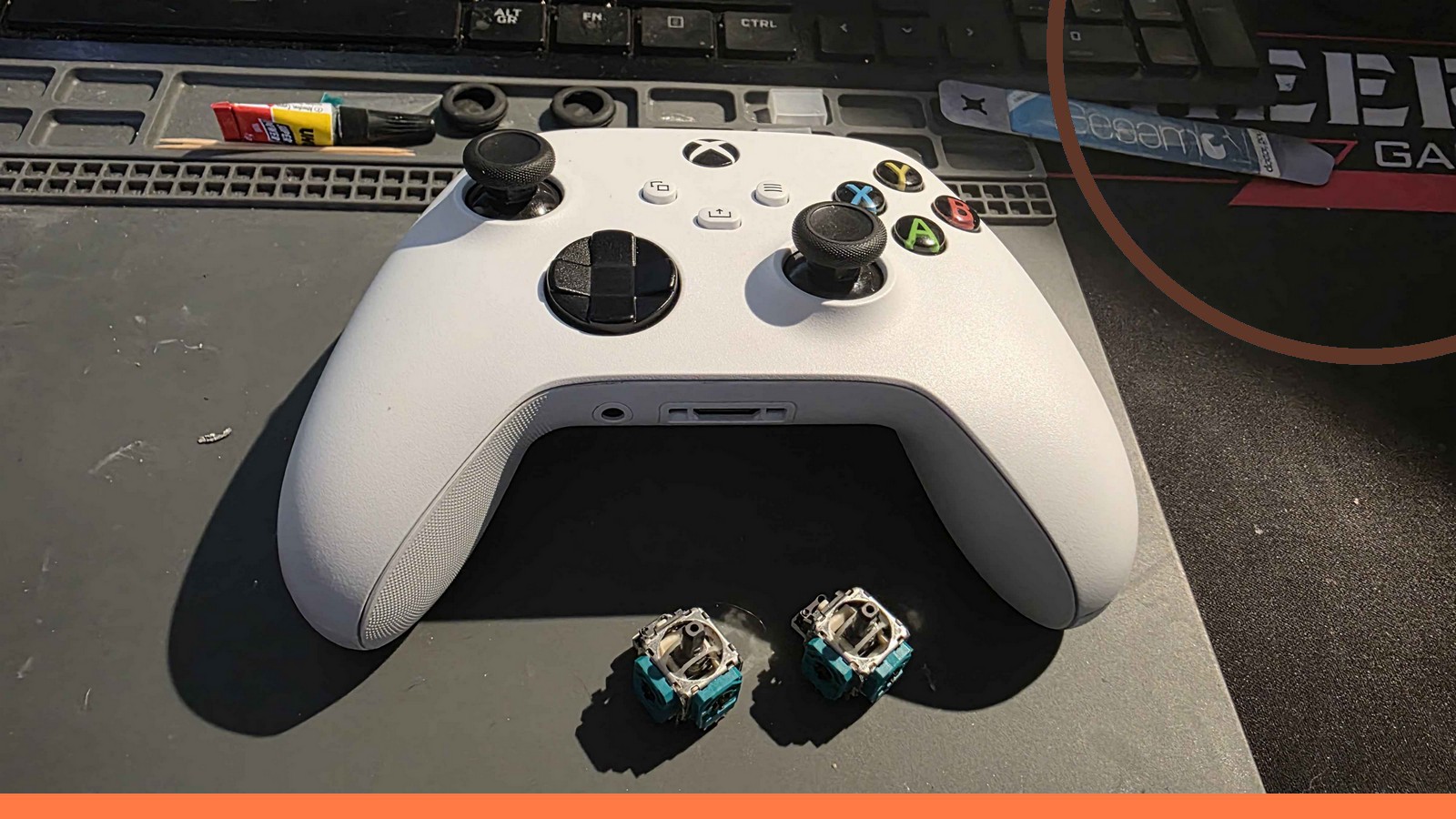 Réparation de manette